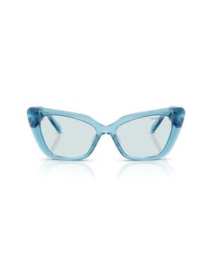 Swarovski 54Mm Cat Eye Sunglasses - Blue