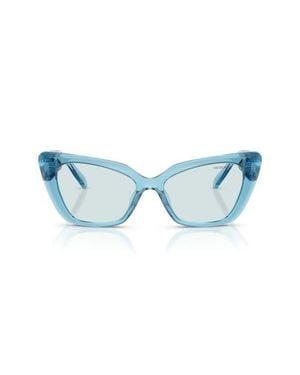 Swarovski 54Mm Cat Eye Sunglasses - Blue