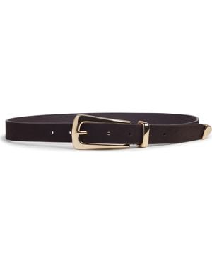 FAVORITE DAUGHTER The Suede Statement Belt - Black