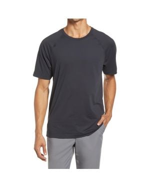 Rhone Contrast-Waistband Sport Leggings - Black