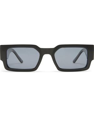 Le Specs Contemplation 54Mm Rectangular Sunglasses - Gray