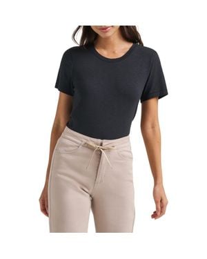 Travis Mathew Cloud Crewneck T-Shirt - Black