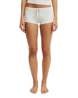 Cotton On Dreamy Soft Tie Micro Short - White
