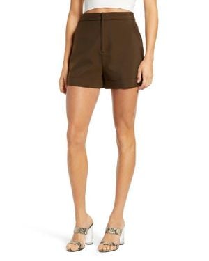 Endless Rose High Waist Tailored Shorts - Black