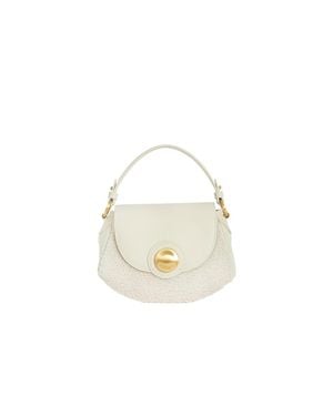 Esterah 7Pm Leather Handbag - White