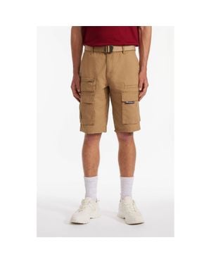 Ecko' Unltd Multi Functional Cargo Short - Natural