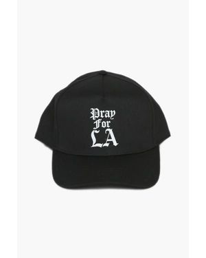 The Celect Times Pray For La Mid Profile Cap - Black