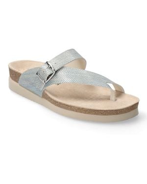 Mephisto Helen Toe Loop Sandal - White