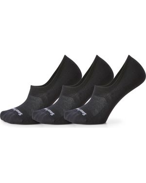 Smartwool Everyday 3-Pack Wool Blend No Show Socks - Black
