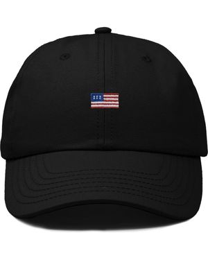 Alix Usa Flag Dad Cap - Black