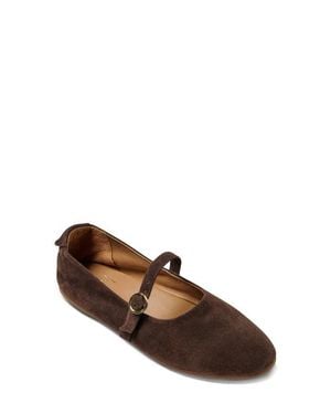 Beek Snipe Mary Jane Flat - Brown