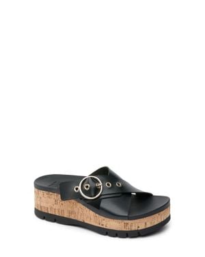 Reef Vista Higher Gia Platform Wedge Slide Sandal - Multicolor