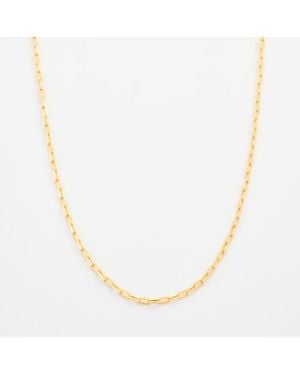Amy Kahn Cable Chain Necklace - Metallic