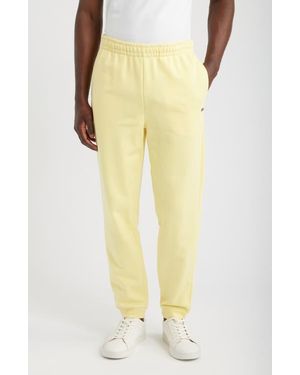 Lacoste Light Fleece Sweatpants - Yellow