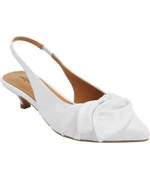 Comfortview The Tia Slingback - White