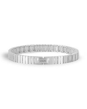 LOUPN Watch Chain Bracelet - White