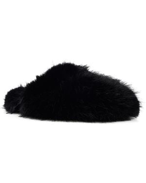 Zigi Shera Faux Fur Slipper - Black