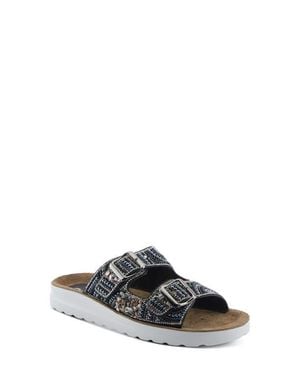 Flexus by Spring Step Cytheria Slide Sandal - Black