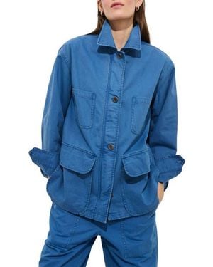 Alex Mill Cotton Painter Jacket - Blue