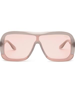 DEZI Afters Shield Sunglasses - Pink
