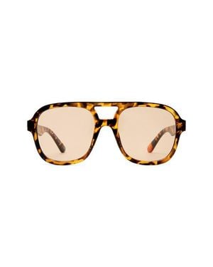 Aire Whirlpool 53Mm Aviator Sunglasses - Natural