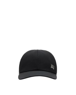 Burberry Nylon Baseball Cap - Black