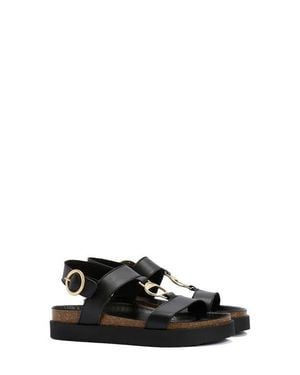 Barbour Gwen Slingback Sandal - Black