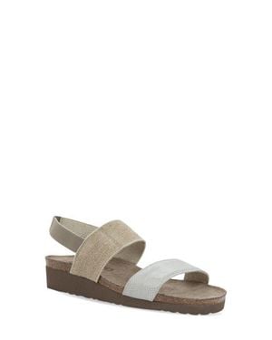 Naot Amy Slingback Sandal - Gray