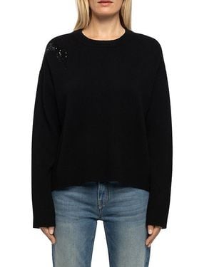 Zadig & Voltaire Markuz Crewneck Wool & Cashmere Sweater - Black