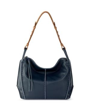 The Sak Los Feliz Hobo Leather Bag - Blue