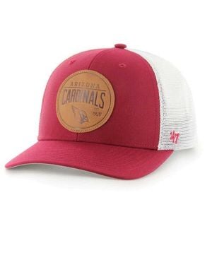 '47 Arizona Cardinals Leather Head Flex Hat - Red
