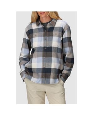 Outdoor Research Feedback Flannel Twill Overshirt - Gray