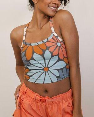 Nanis Longline Bra - Blue