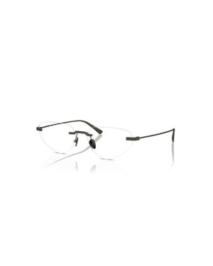 Ferrari 55Mm Irregular Optical Glasses - Gray