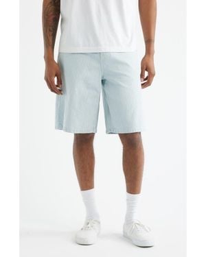 Vans Check-5 Baggy Denim Shorts - Blue