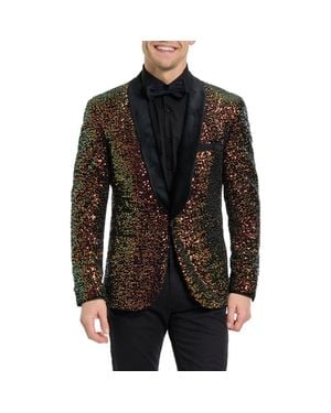 Opposuits Amber Sequins Dinner Jacket - Black