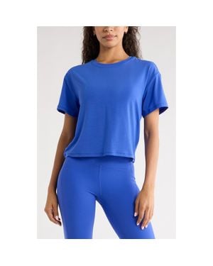 Zella Breathe Performance T-Shirt - Blue
