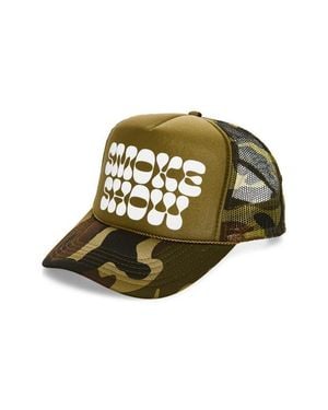 Local Beach Smoke Show Trucker Hat - Green