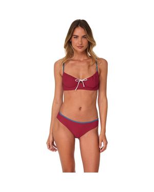 Swim Systems Maggie Underwire Bikini Swimsuit Top - Red