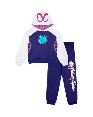 Marvel Spidey And His Amazing Friends Fleece Hoodie And Pants Set - Blue