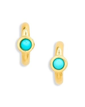 Madewell Demi Fine Illusion Stud Earrings - Blue