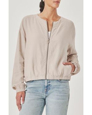 Splendid Clea Bomber Jacket - Natural