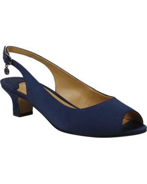 J. Reneé Jenvey Slingback Sandal - Blue
