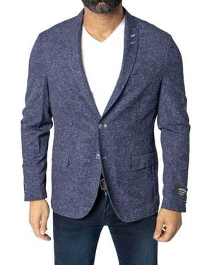 Maceoo Descartes Unconstructed Nazarene Blazer - Blue