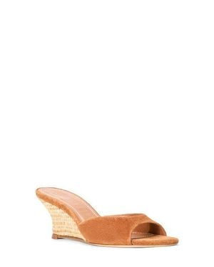 STAUD Brigitte Wedge Slide Sandal - Multicolor