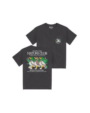 Parks Project Prospect Park Alliance Nature Club Pocket Tee - Black