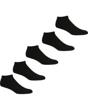 Regatta Gender Inclusive Sneaker Socks - Black