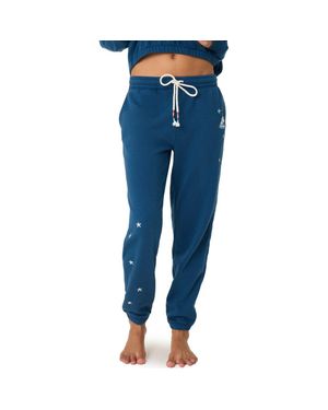 Pj Salvage Maritime Banded Sweatpants - Blue