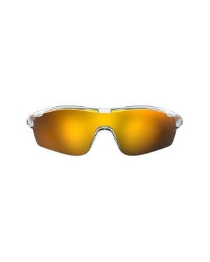 Under Armour 99Mm Mirrored Shield Sport Sunglasses - Yellow