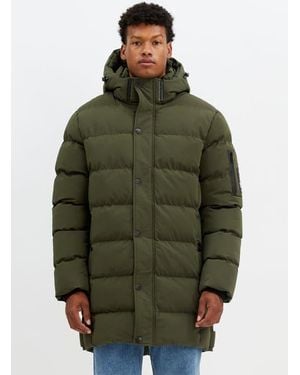 Point Zero Long Puffer - Green